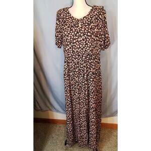 Rabbit Rabbit Rabbit  country cottage maxi dress with flowers